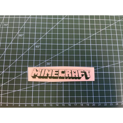 MineCraft autósmatrica (zöld, 10cm)