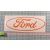 Ford logo  autósmatrica (narancssárga, 16cm )