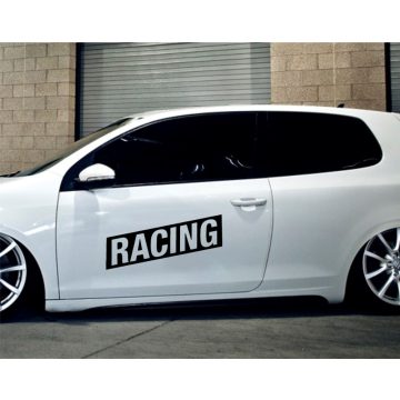 RACING felirat tuning  (1db) matrica