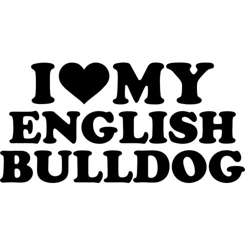 Angol bulldog 21 matrica