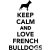 Francia bulldog matrica 21