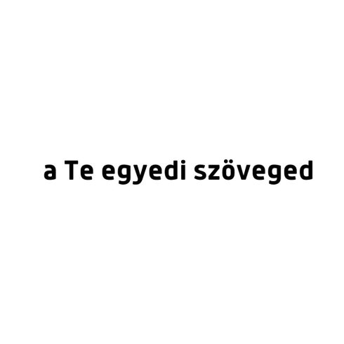 Egyedi szélvédő matrica