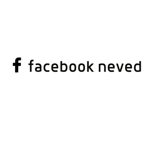 Egyedi facebook szélvédő matrica