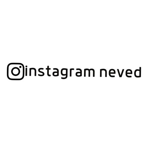 Egyedi instagram szélvédő matrica