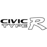 Civic Type R felirat matrica