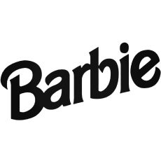 Barbie Felirat - Szélvédő matrica