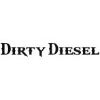 Dirty Diesel "1" - Szélvédő matrica