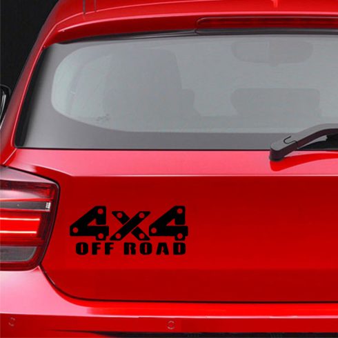 4x4 Off Road TITAN - Szélvédő matrica