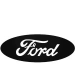 Ford logó matrica 