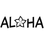 Aloha felirat - Szélvédő matrica