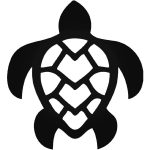 Hawaii teknős matrica