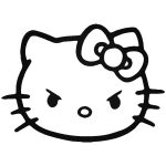Mérges Hello Kitty matrica