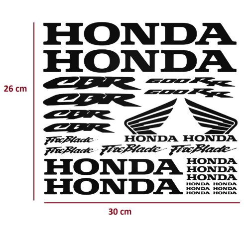Honda CBR 600RR szett matrica