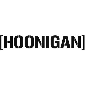 Hoonigan felirat "2" - Autómatrica