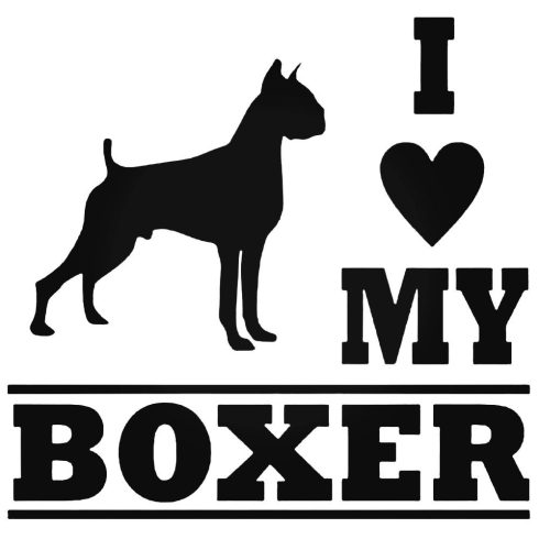 I Love My Boxer - Autómatrica