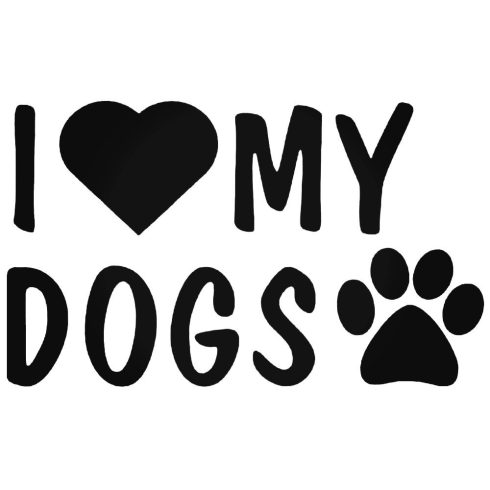 I Love My Dogs "1" - Autómatrica