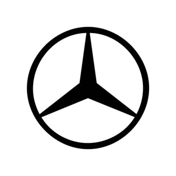 Mercedes embléma matrica