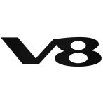 V8 felirat - Autómatrica