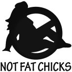 No FAT Chicks nő - Autómatrica