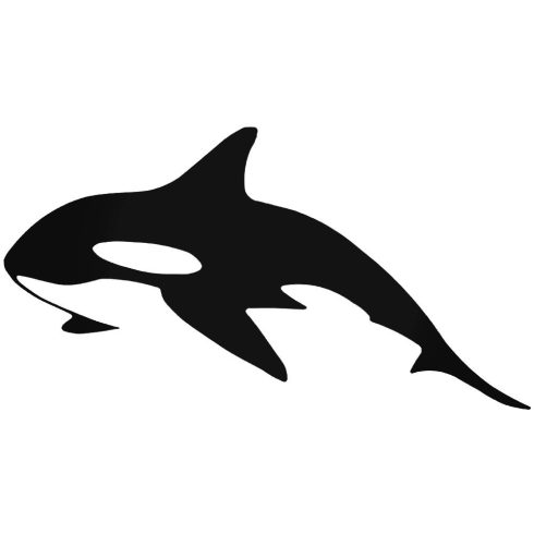 Kardszárnyú delfin 2 matrica