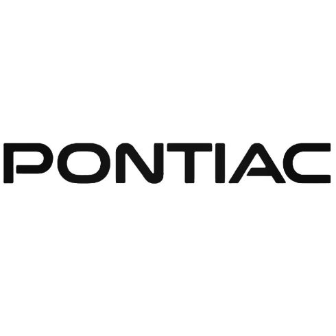 Pontiac felirat "1" matrica