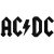 AC DC logó és felirat Autómatrica
