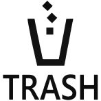 Trash logó (szemetes) Autómatrica