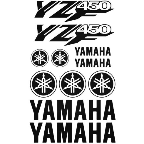 Yamaha Yzf 450 szett matrica