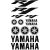 Yamaha R1 szett "2" matrica