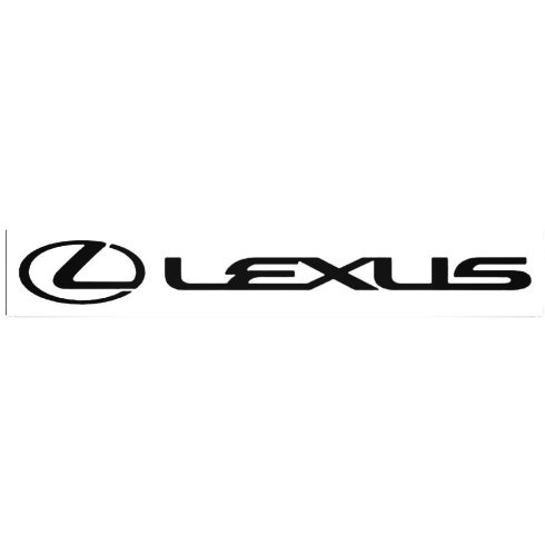 Lexus jel és felirat matrica