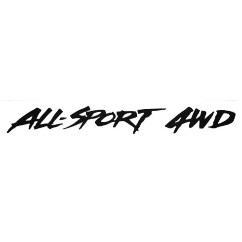 All Sport 4WD - Szélvédő matrica