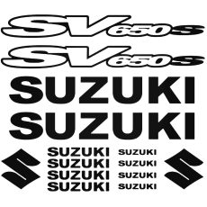 Suzuki SV650S szett matrica