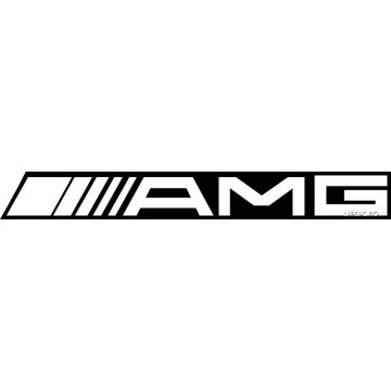 Mercedes AMG matrica jelzés