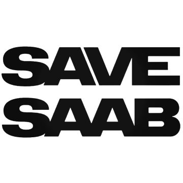SAVE SAAB matrica