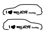 I Love My BMW E39 Touring 2x