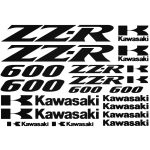 Kawasaki ZZR 600 szett matrica