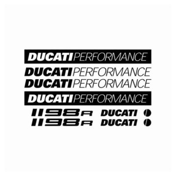 DUCATI 1198 szett matrica