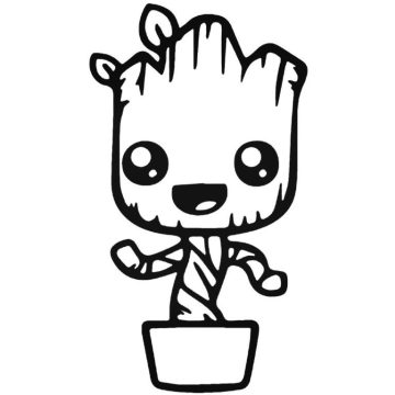 Baby Groot fa Autómatrica