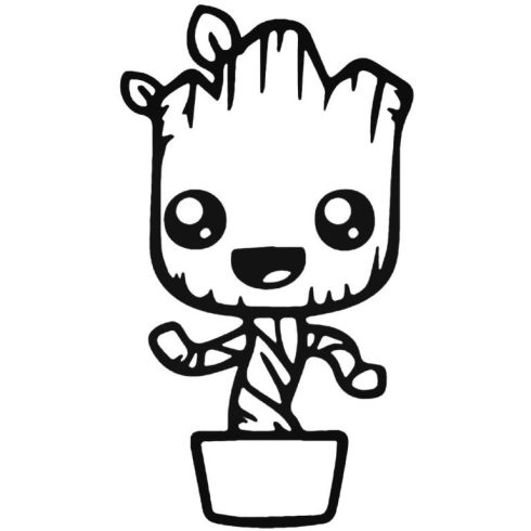 Baby Groot fa Autómatrica