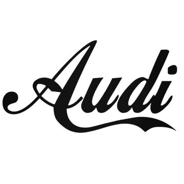 Audi matrica Cola felirat