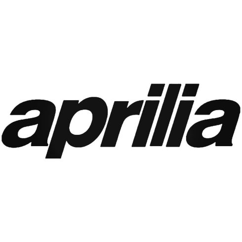 Aprilia döntött felirat matrica