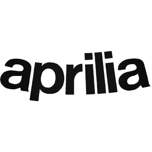 Aprilia íves felirat matrica