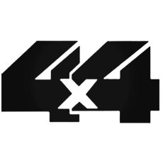 4x4 "11" - Szélvédő matrica
