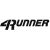 4Runner "2" - Szélvédő matrica