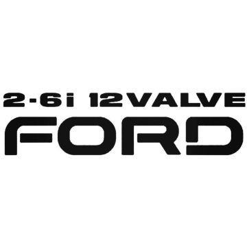 12 Value Ford - Szélvédő matrica