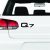 Audi Q7 felirat