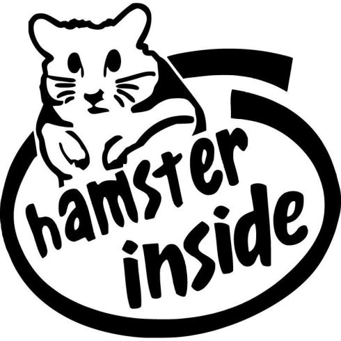 Hamster Inside matrica