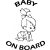 Baby on Board Flinstones autómatrica