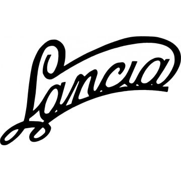 Lancia díszes felirat matrica
