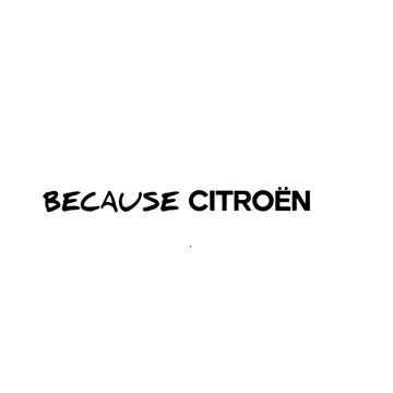 Because Citroen matrica